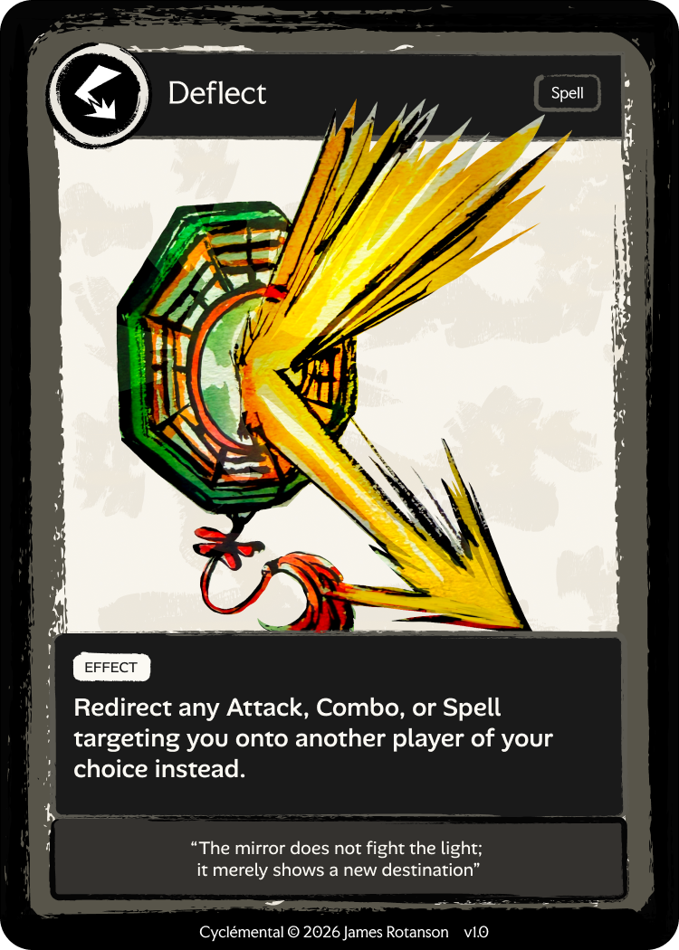 Deflect — Spell card